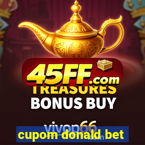 cupom donald bet